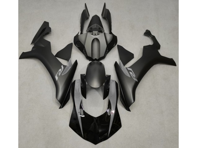 Shop Matte Black & Gray Yamaha R1 Motorcycle Fairings 15-19 Shop Matte Black & Gray Yamaha R1 Motorcycle Fairings 15-19