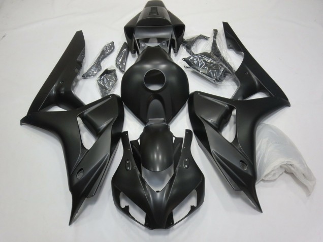 Shop Matte Black Honda CBR1000RR Motorcycle Fairings 06-07 Shop Matte Black Honda CBR1000RR Motorcycle Fairings 06-07