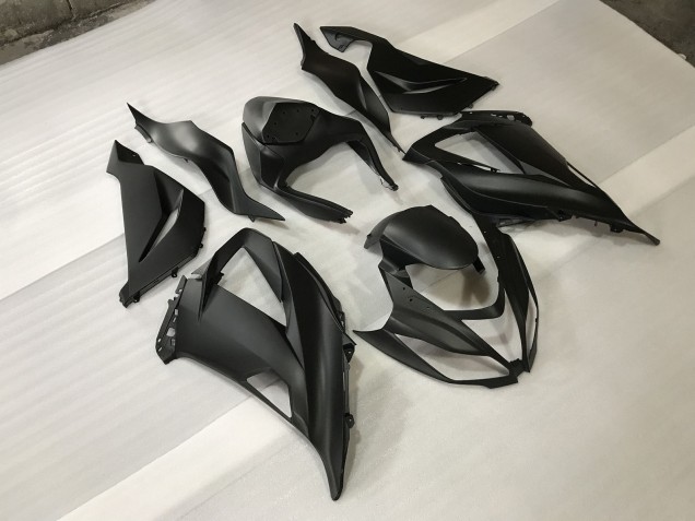 Shop Matte Black Kawasaki ZX6R Motorcycle Fairings 13-18 Shop Matte Black Kawasaki ZX6R Motorcycle Fairings 13-18