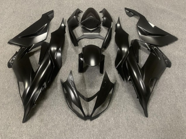 Shop Matte Black & Protective Coat Kawasaki ZX6R Motorcycle Fairings 13-18 Shop Matte Black & Protective Coat Kawasaki ZX6R Motorcycle Fairings 13-18