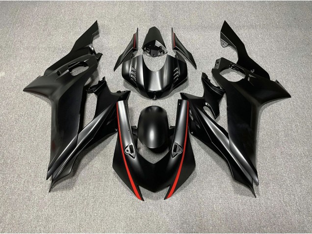 Shop Matte Black & Red Accents Yamaha R6 Motorcycle Fairings 17-19 Shop Matte Black & Red Accents Yamaha R6 Motorcycle Fairings 17-19
