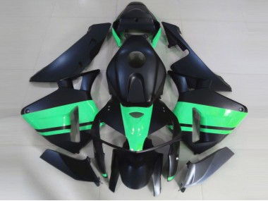 Shop Matte Black & Special Green Honda CBR600RR Motorcycle Fairings 05-06