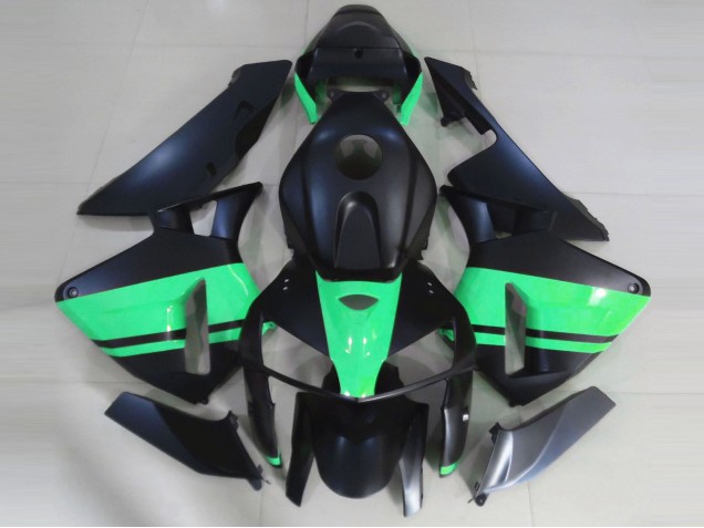 Shop Matte Black & Special Green Honda CBR600RR Motorcycle Fairings 05-06 Shop Matte Black & Special Green Honda CBR600RR Motorcycle Fairings 05-06