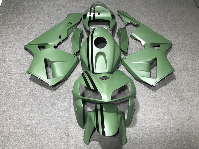 Shop Matte Green Honda CBR600RR Motorcycle Fairings 05-06 Shop Matte Green Honda CBR600RR Motorcycle Fairings 05-06