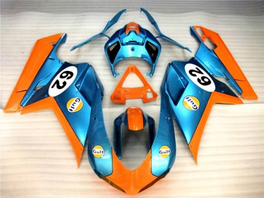 Shop Matte Gulf Ducati 848 Motorcycle Fairings 1098 Motorcycle Fairings 1198 Motorcycle Fairings 07-12