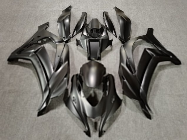 Shop Matte Metal Silver Kawasaki ZX10R Motorcycle Fairings 16-19 Shop Matte Metal Silver Kawasaki ZX10R Motorcycle Fairings 16-19