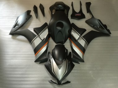 Shop Matte Silver and Black Honda CBR1000RR Motorcycle Fairings 12-16