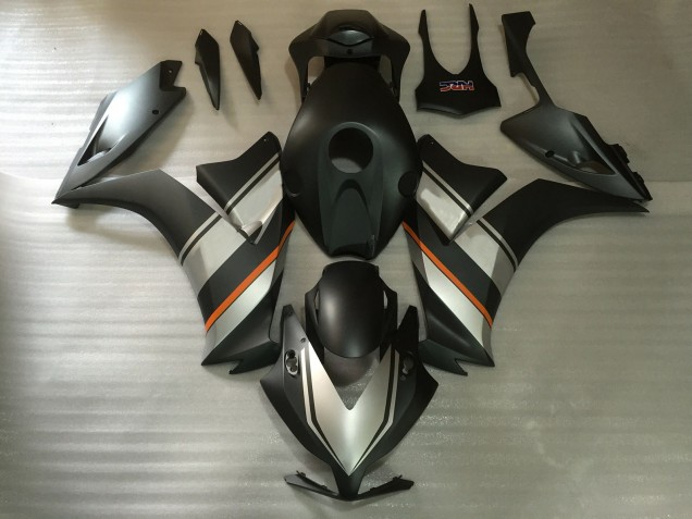 Shop Matte Silver and Black Honda CBR1000RR Motorcycle Fairings 12-16 Shop Matte Silver and Black Honda CBR1000RR Motorcycle Fairings 12-16