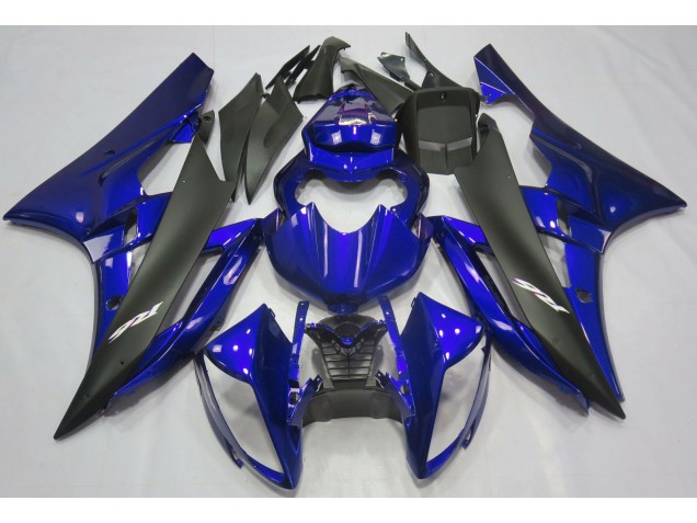 Shop Metallic Blue & Black Yamaha R6 Motorcycle Fairings 06-07 Shop Metallic Blue & Black Yamaha R6 Motorcycle Fairings 06-07