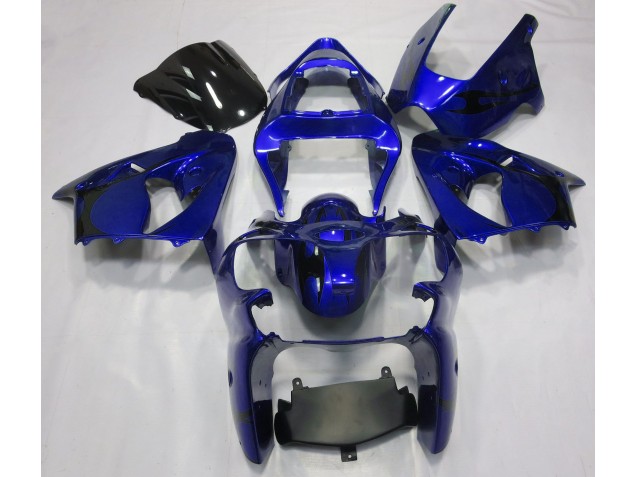 Shop Metallic Blue Kawasaki ZX6R Motorcycle Fairings 00-02 Shop Metallic Blue Kawasaki ZX6R Motorcycle Fairings 00-02