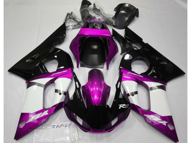 Shop Metallic Pink Yamaha R6 Motorcycle Fairings 98-02 Shop Metallic Pink Yamaha R6 Motorcycle Fairings 98-02