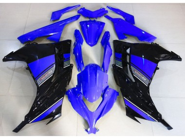 Shop Midnight Blue and Black Kawasaki Ninja Motorcycle Fairings 300 Motorcycle Fairings 13-18