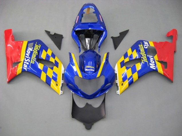 Shop MoviStar Suzuki GSXR750 Motorcycle Fairings 01-03