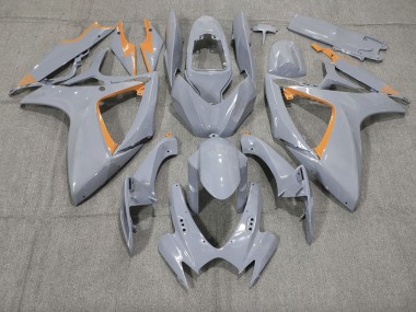 Shop Nardo and Orange Trim Suzuki GSXR750 Motorcycle Fairings 06-07