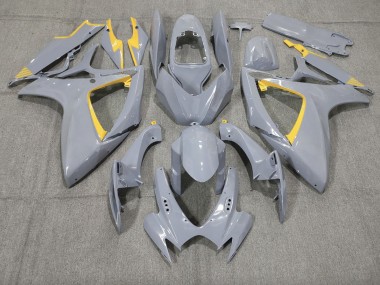 Shop Nardo and Yellow Trim Suzuki GSXR750 Motorcycle Fairings 06-07