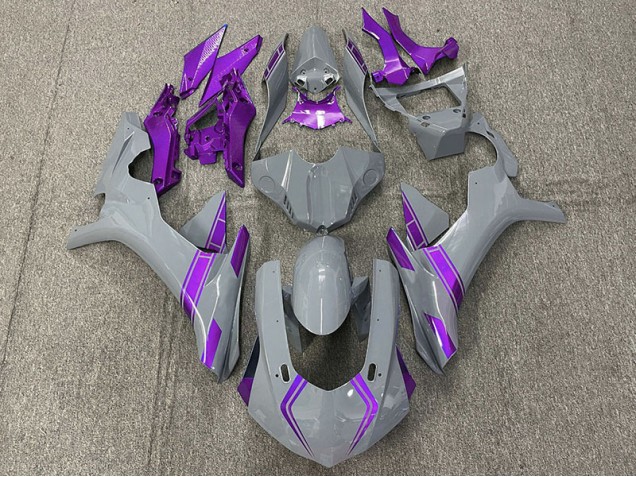Shop Nardo Gray & Purple Accents Yamaha R1 Motorcycle Fairings 15-19 Shop Nardo Gray & Purple Accents Yamaha R1 Motorcycle Fairings 15-19