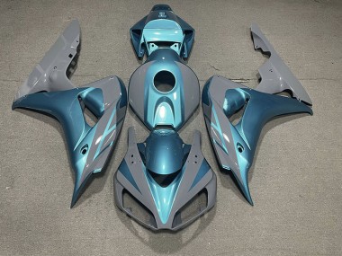 Shop Nardo Grey and Light Blue Honda CBR1000RR Motorcycle Fairings 06-07