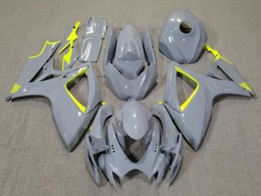 Shop Nardo / High Viz Yellow Suzuki GSXR750 Motorcycle Fairings 06-07