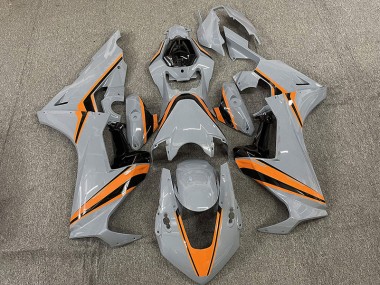Shop Nardo with Orange Stripes Honda CBR1000RR Motorcycle Fairings 17-19