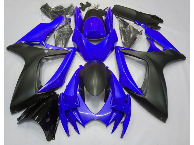 Shop Ocean Blue Suzuki GSXR750 Motorcycle Fairings 06-07 Shop Ocean Blue Suzuki GSXR750 Motorcycle Fairings 06-07