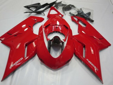 Shop OEM Style Gloss Red Ducati 848 Motorcycle Fairings 1098 Motorcycle Fairings 1198 Motorcycle Fairings 07-12