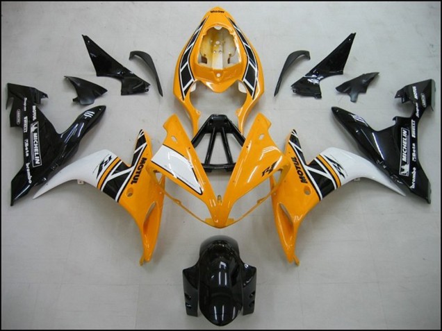 Shop OEM Style Yellow Yamaha R1 Motorcycle Fairings 04-06 Shop OEM Style Yellow Yamaha R1 Motorcycle Fairings 04-06
