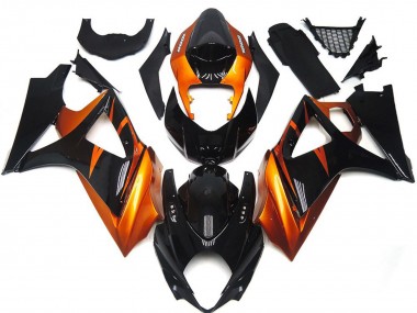 Shop Orange and Gloss Black Style Suzuki GSXR Motorcycle Fairings 1000 Motorcycle Fairings 07-08