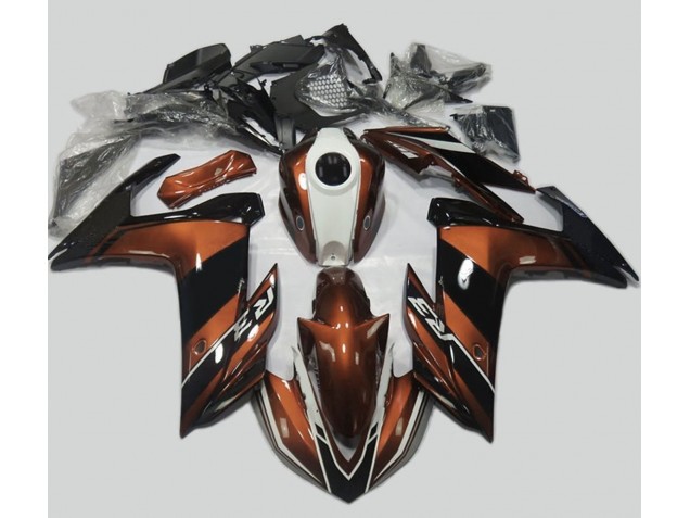 Shop Orange and Gloss Black Yamaha R3 Motorcycle Fairings 15-18 Shop Orange and Gloss Black Yamaha R3 Motorcycle Fairings 15-18