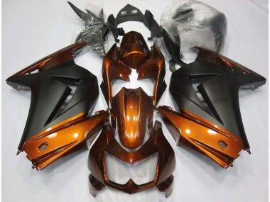 Shop Orange and Matte Black Kawasaki Ninja Motorcycle Fairings 250 Motorcycle Fairings 08-13