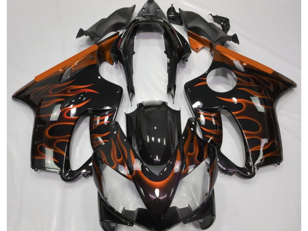 Shop Orange Flame Honda CBR600 Motorcycle Fairings F4i Motorcycle Fairings 04-07 Shop Orange Flame Honda CBR600 Motorcycle Fairings F4i Motorcycle Fairings 04-07