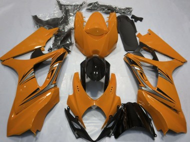 Shop Orange OEM Style Suzuki GSXR Motorcycle Fairings 1000 Motorcycle Fairings 07-08