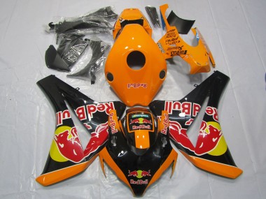 Shop Orange RedBull Honda CBR1000RR Motorcycle Fairings 08-11