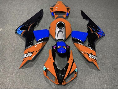 Shop Orange Shark Honda CBR1000RR Motorcycle Fairings 06-07