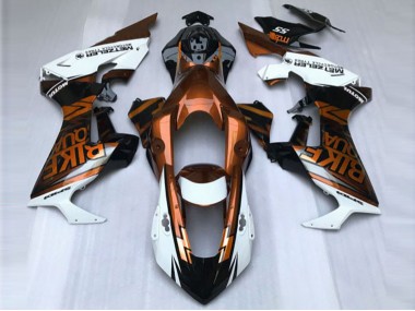 Shop Orange & White Custom Honda CBR1000RR Motorcycle Fairings 17-19