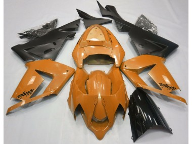 Shop Pearl Orange & Black Kawasaki ZX10R Motorcycle Fairings 04-05