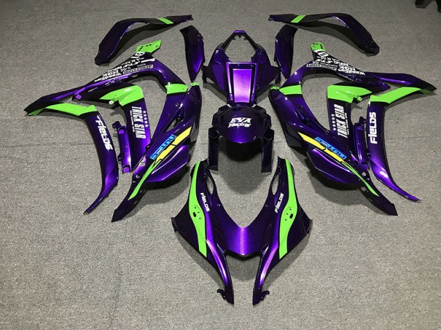 Shop Pearl Purple Trickstar Kawasaki ZX10R Motorcycle Fairings 16-19 Shop Pearl Purple Trickstar Kawasaki ZX10R Motorcycle Fairings 16-19