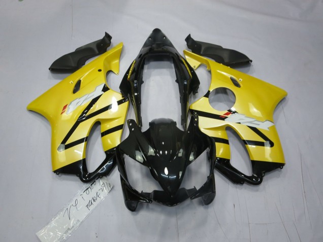 Shop Pearl Yellow Gloss Black Honda CBR600 Motorcycle Fairings F4i Motorcycle Fairings 04-07 Shop Pearl Yellow Gloss Black Honda CBR600 Motorcycle Fairings F4i Motorcycle Fairings 04-07