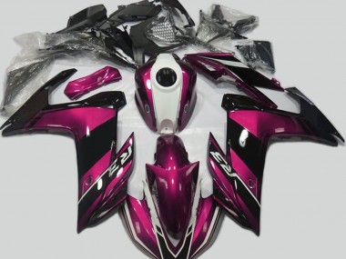 Shop Pink and Gloss Black Yamaha R3 Motorcycle Fairings 15-18