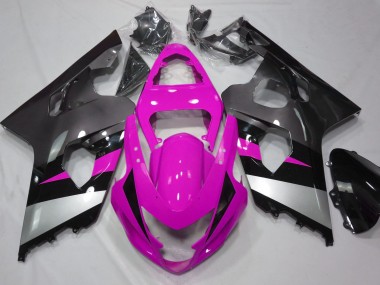 Shop Pink and Silver Suzuki GSXR750 Motorcycle Fairings 04-05