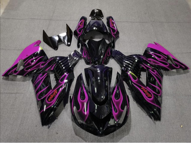 Shop Pink Flame Kawasaki ZX14R Motorcycle Fairings 06-11 Shop Pink Flame Kawasaki ZX14R Motorcycle Fairings 06-11