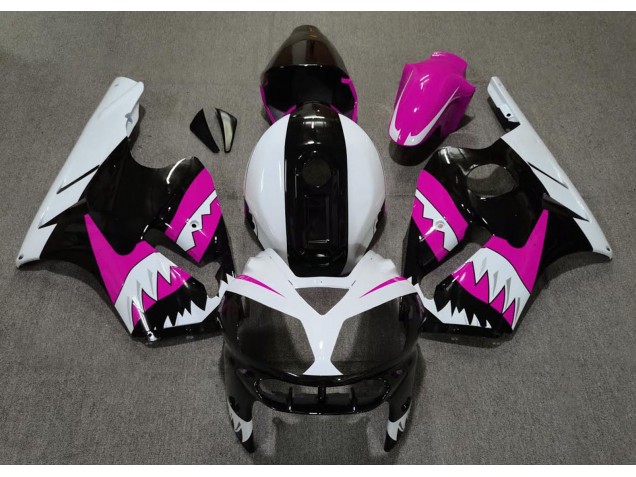 Shop Pink Shark Kawasaki ZX12R Motorcycle Fairings 02-05 Shop Pink Shark Kawasaki ZX12R Motorcycle Fairings 02-05