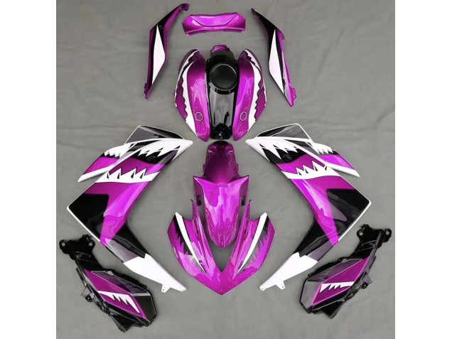 Shop Pink Shark Yamaha R3 Motorcycle Fairings 15-18 Shop Pink Shark Yamaha R3 Motorcycle Fairings 15-18