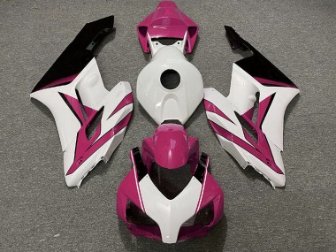 Shop Pink White and Black Gloss Honda CBR1000RR Motorcycle Fairings 04-05