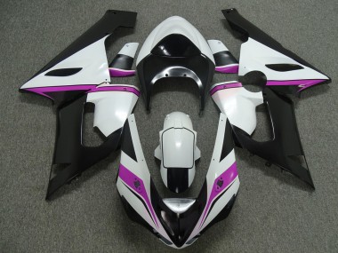 Shop Pink white and Black Kawasaki ZX6R Motorcycle Fairings 05-06
