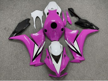 Shop Pink with White Honda CBR1000RR Motorcycle Fairings 12-16