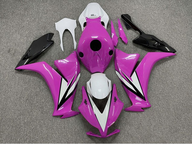 Shop Pink with White Honda CBR1000RR Motorcycle Fairings 12-16 Shop Pink with White Honda CBR1000RR Motorcycle Fairings 12-16