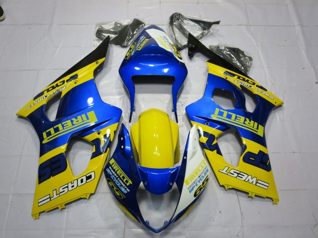 Shop Pirelli Suzuki GSXR Motorcycle Fairings 1000 Motorcycle Fairings 03-04 Shop Pirelli Suzuki GSXR Motorcycle Fairings 1000 Motorcycle Fairings 03-04