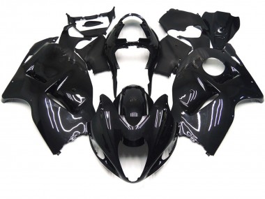 Shop Plain Black Gloss Suzuki GSXR Motorcycle Fairings 1300 Motorcycle Fairings 97-07