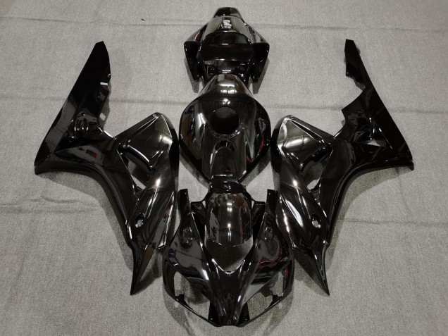 Shop Plain Gloss Black Honda CBR1000RR Motorcycle Fairings 06-07 Shop Plain Gloss Black Honda CBR1000RR Motorcycle Fairings 06-07
