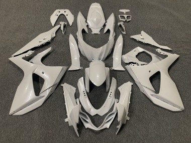 Shop Plain Gloss White Suzuki GSXR Motorcycle Fairings 1000 Motorcycle Fairings 09-16